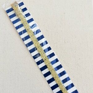 *Single Silicone Bracelet Band* KEEP COLLECTIVE~Retired Gold Glitter *NIP*